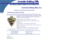 Desktop Screenshot of centraliaknittingmills.com