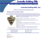 Tablet Screenshot of centraliaknittingmills.com